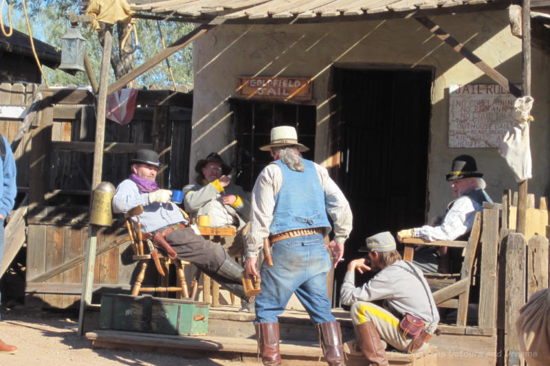 Gunfighters at Goldfield Ghost Town