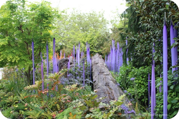 Rooftop garden at Chihuly Garden and Glass