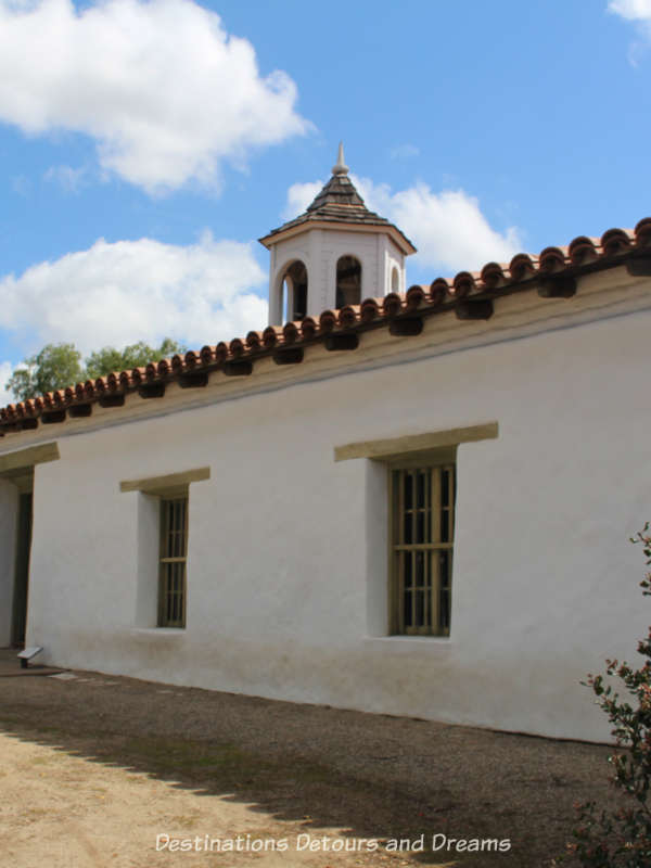 Estudillo House museum in Old Town San Diego State Historic Park Historic adobe house Casa de Estucillo in Old Town San Diego State Historic Park