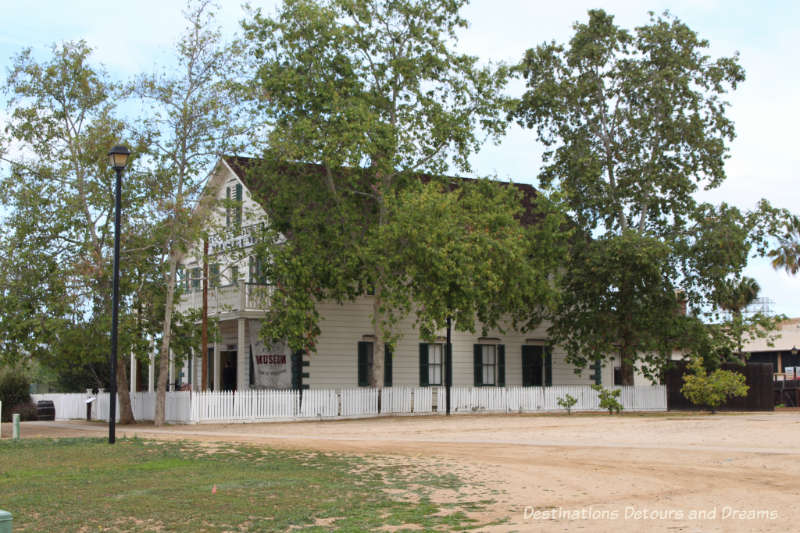 McCoy House, the interpretative centre for Old Town San Diego State Historic Park 