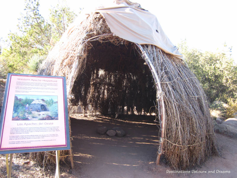 Western Apache household at Desert Botanical Garden