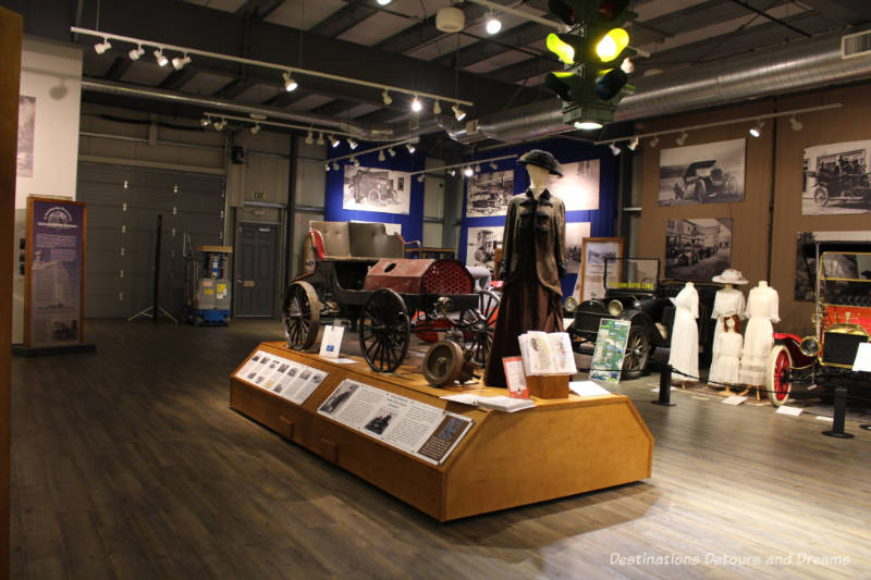 Alaska exhibit at Fountainhead Antique Auto Museum