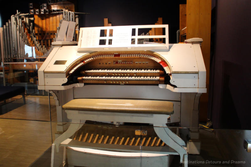 Kimball theatre organ at Studio Bell National Music Centre