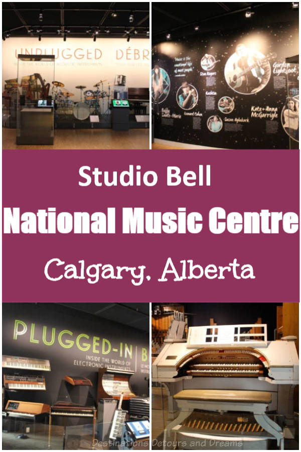 Music Lives at Studio Bell, home of the National Music Centre - museum and much more. #Calgary #Alberta #music #Canada #museum