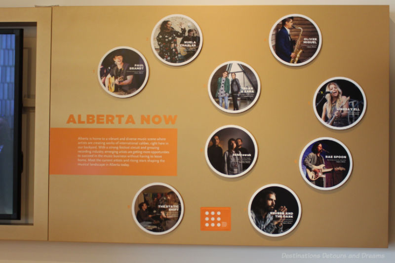 Trailblazers exhibit at National Music Centre