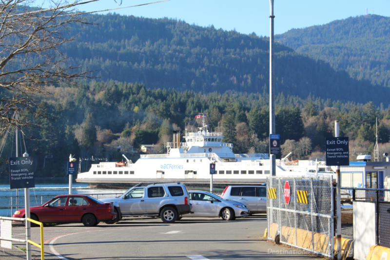 BC Ferry at Fulford Harbour on Salt Spring Island