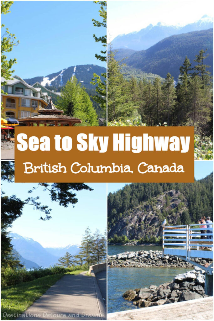 Canada's Sea to Sky Highway: The scenic road from Horseshoe Bay to Whistler on the west coast of British Columbia makes for a great day trip from Vancouver  #Canada #BritishColumbia #scenicdrive