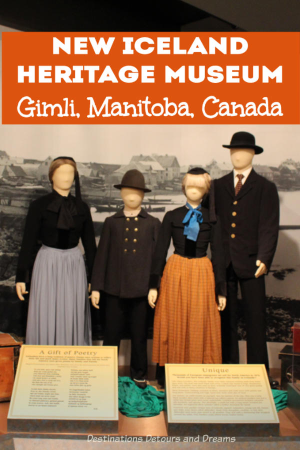 The New Iceland Heritage Museum in Gimli, Manitoba, Canada tells the story of Icelandic and other settlers in the area that was once known as New Iceland #Manitoba #heritage #museum #Canada #NewIceland #Gimli