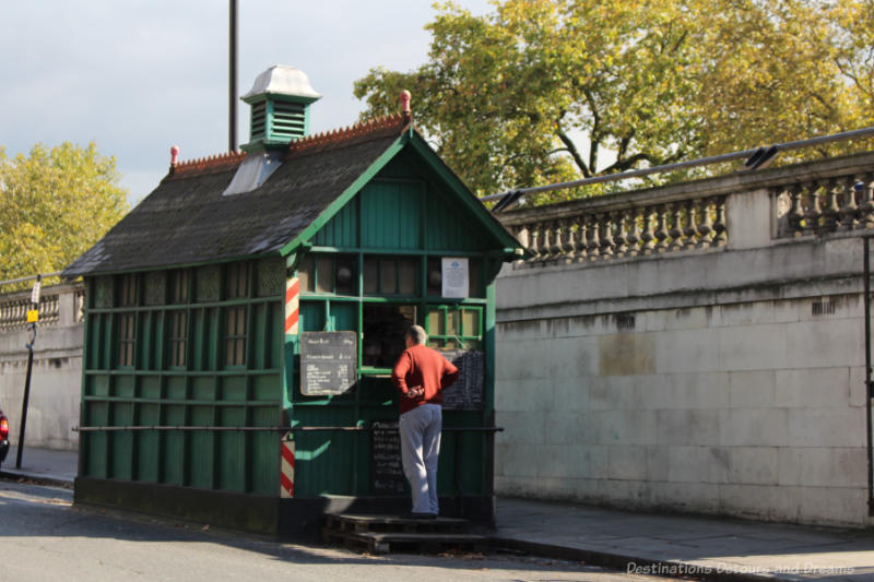 Green street sandwich shop for cabbies in London